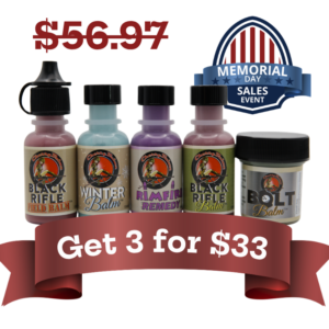 Memorial Day Special: 3 Bottles for $33