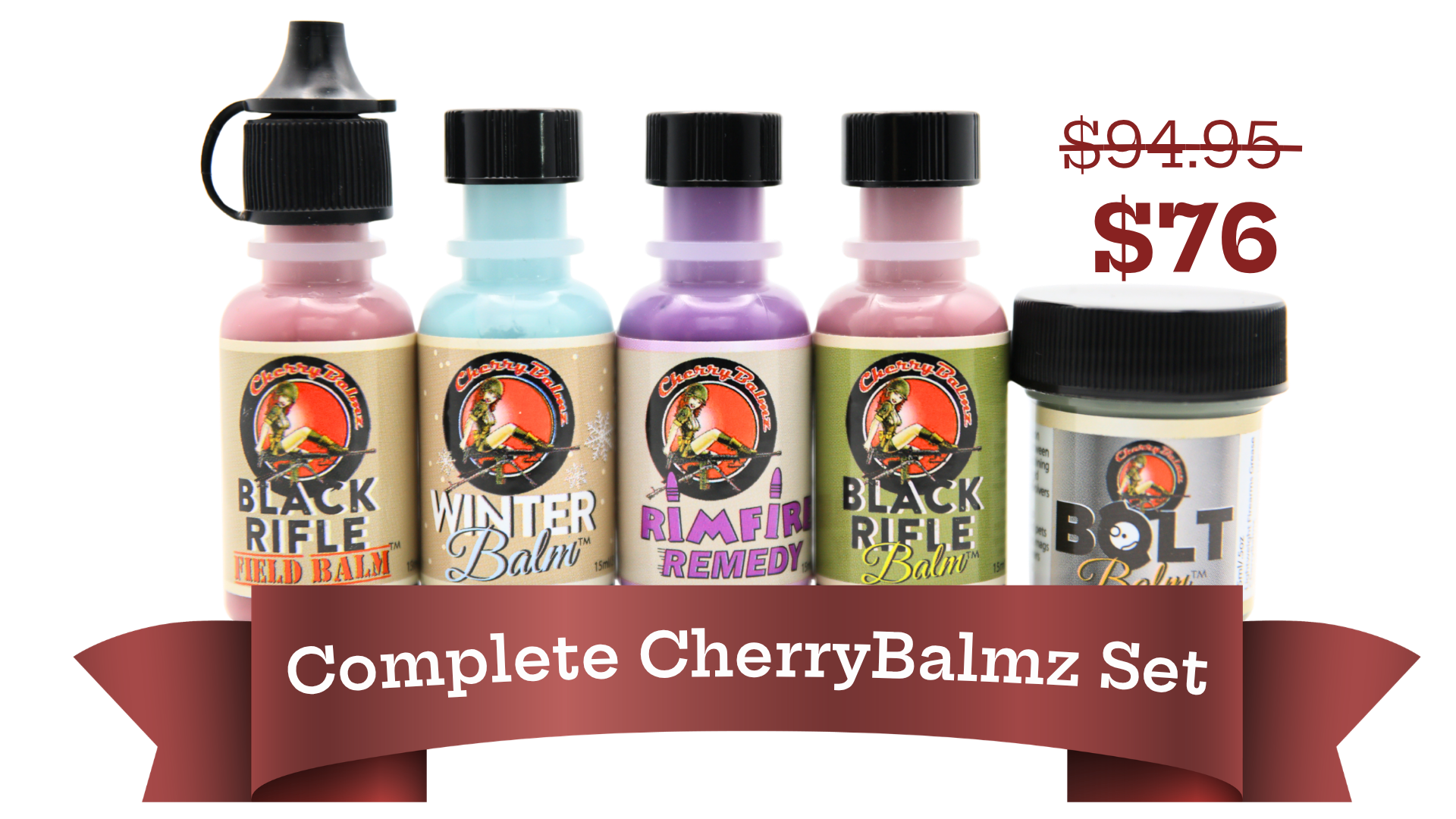 The Complete CherryBalmz Set